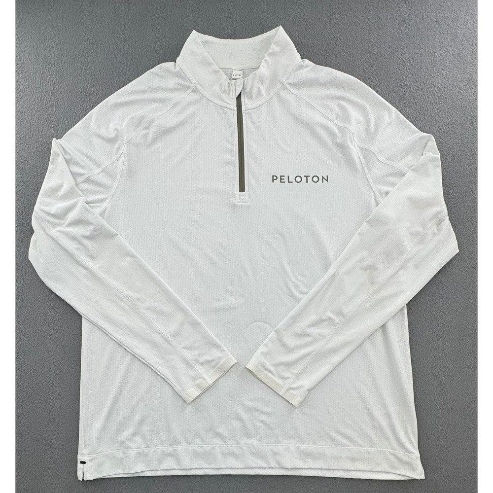 Rhone x Peloton Quarter Zip Pullover XL Thumbhole Athleisure Gorpcore Cycling